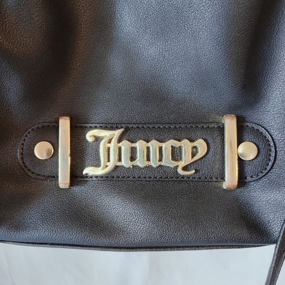 Juicy Couture Vintage Y2K Handbag In Black. Stunningly Beautiful JC Designer Bag - Picture 7 of 16